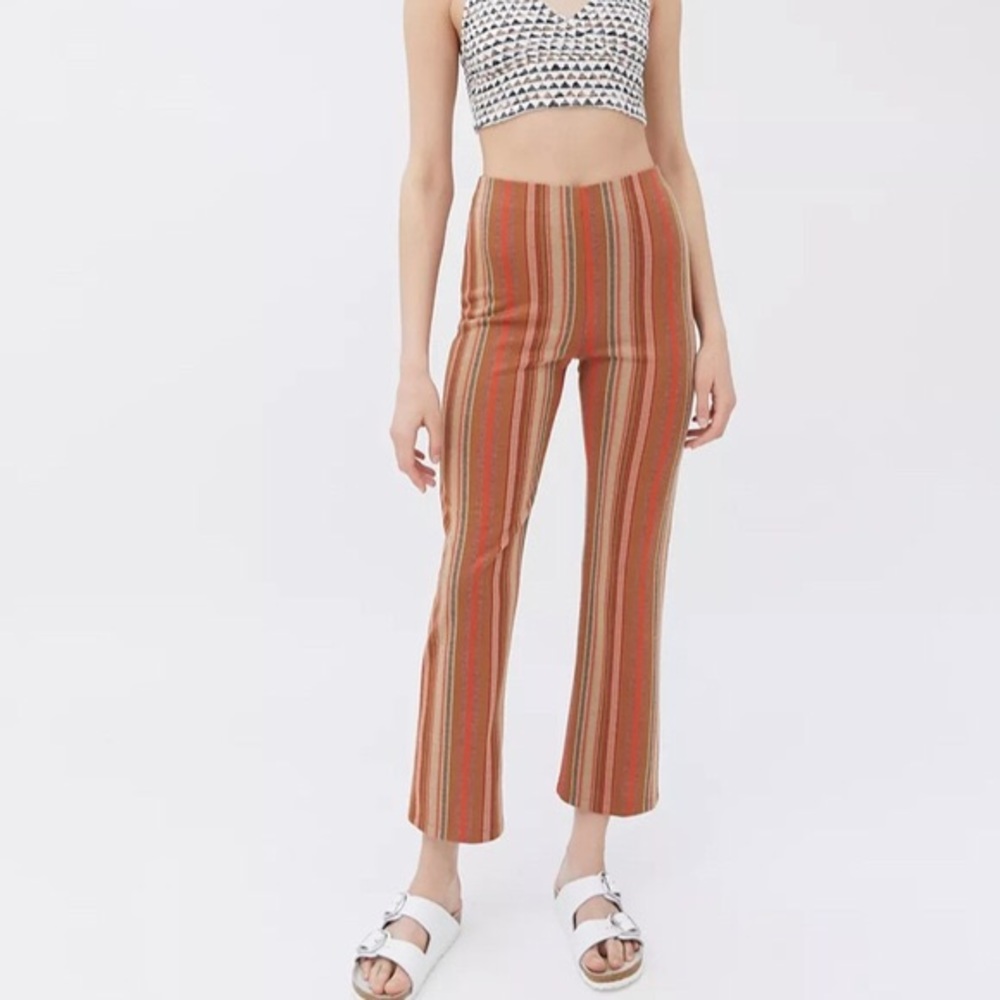 UO Cara High-Waisted Kick Flare Pant